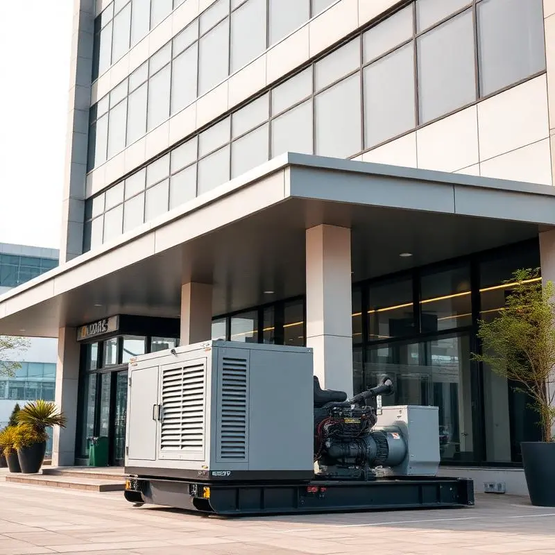 Gerador industrial para backup de energia em empresas e condomínios em Natal/RN